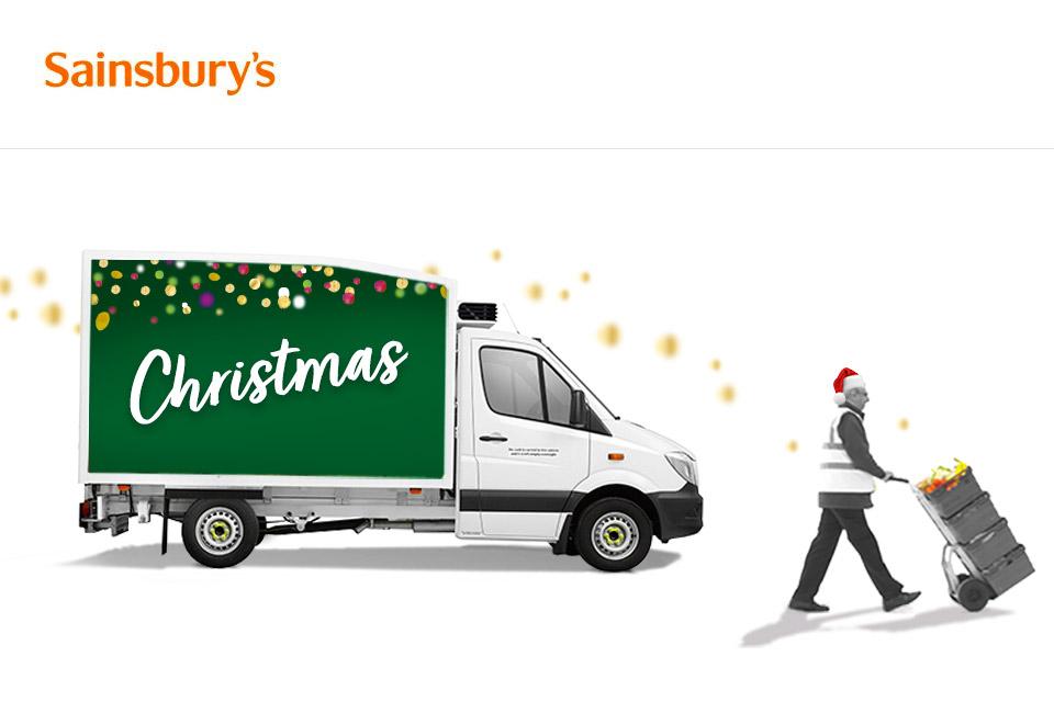 Christmas delivery slots are open.