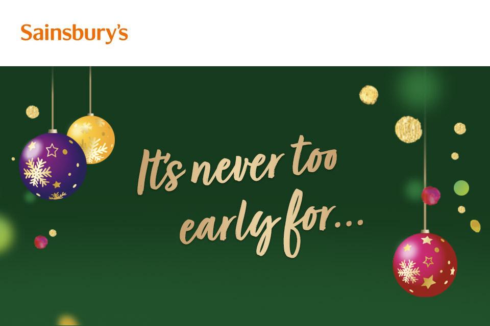 Get ready for Christmas.