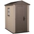 Keter Factor Apex Garden Storage Shed 4 x 6ft – Beige/Brown