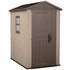 Keter Factor Apex Garden Storage Shed 4 x 6ft â€“ Beige/Brown