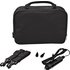 10 Inch Gadget Bag with Car Charger - Black