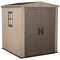 Keter Factor Apex Garden Storage Shed 6 x 6ft â€“ Beige/Brown