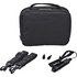 7 Inch Gadget Bag with Car ChargerBlack