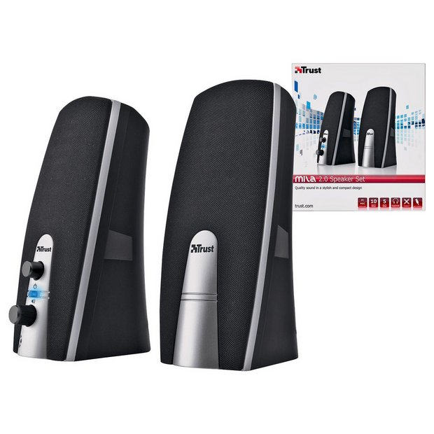 Buy Trust Mila 2.0 Speakers Laptop and PC speakers Argos