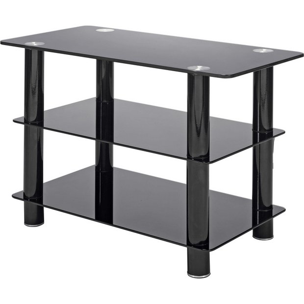 Buy Black Glass 32 Inch Slimline TV Stand at Argos.co.uk Your Online