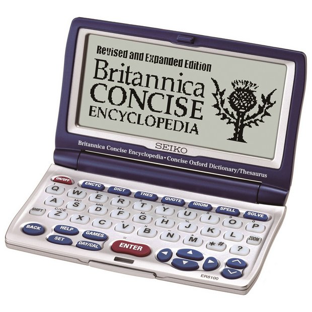 Buy Seiko ER8100 Britannica Concise Encyclopedia Dictionary at Argos