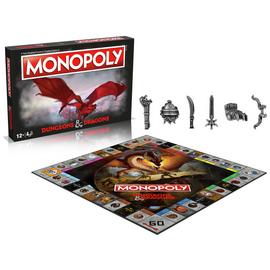 Monopoly: Dungeons and Dragons Board Game