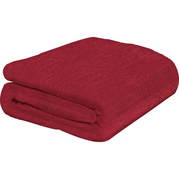 Buy ColourMatch Supersoft Throw 170x130cm Poppy Red at Argos.co.uk