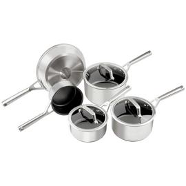 Ninja Zerostick Stainless Steel 5 Piece Non Stick Pan Set
