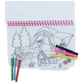 Blueprint Barbie Travel Activity Pad Stationery Set
