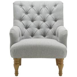 Birlea Padstow Fabric Accent Chair - Grey