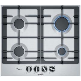 Bosch PCP6A5B90 Cast Iron Support 60cm Gas Hob - S/Steel