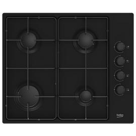 Beko HIBG64120SB 61cm Gas Hob - Black