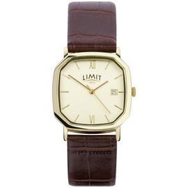 Limit Men's Brown Croc Strap Watch