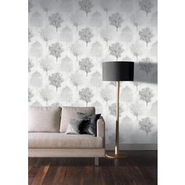 Arthouse Wonderland Mono Wallpaper