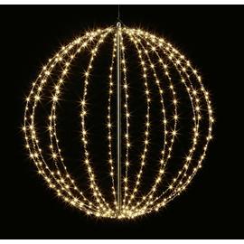 Premier Decorations 240 Warm White LED Christmas Ball Lights