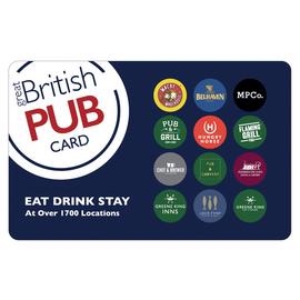 Great British Pub 25 GBP Gift Card