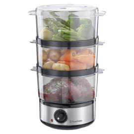 Russell Hobbs 3 Tier Plastic Food Steamer 14453