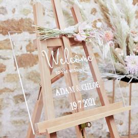 Ginger Ray Acrylic Plain Sign Sheet
