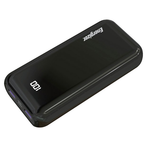 Buy Energizer 20000mAh Power Bank With Power Delivery - Black