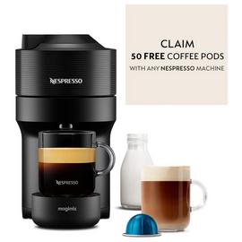Nespresso Vertuo Pop Pod Coffee Machine by Magimix - Black