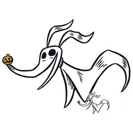 Disney The Nightmare Before Christmas Zero Dog