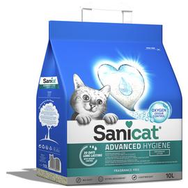 Sanicat Advanced Hygiene Fragrance Free Cat Litter - 10L