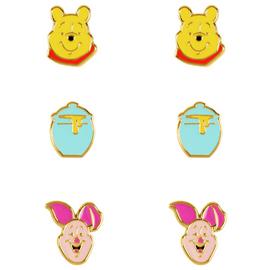 Disney Winnie The Pooh Stud Earrings Set of 3