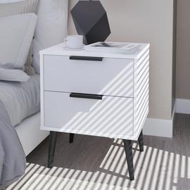 Livara Bergen 2 Drawer Bedside Table