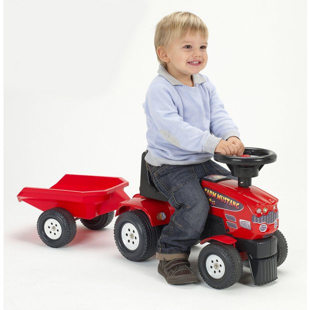 Buy Baby Farm Child's Mustang Tractor and Trailer at Argos.co.uk Your