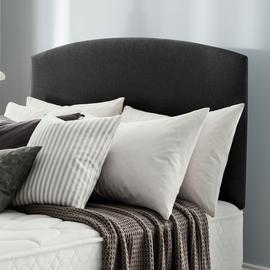 Silentnight Selene Headboard - Charcoal Woven