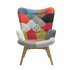 Birlea Sloane Fabric Accent Chair - Multicoloured