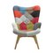 Birlea Sloane Fabric Accent Chair - Multicoloured