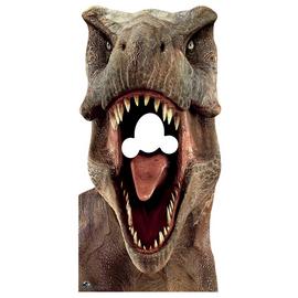 Star Cutouts Jurassic World T-Rex Stand In Cardboard Cutout
