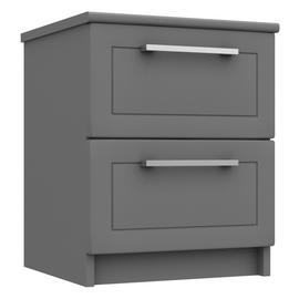 Hatfield 2 Drawer Bedside Table