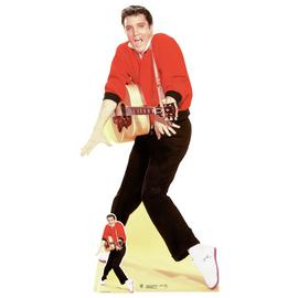 Star Cutouts Elvis Red Jacket Cardboard Cutout