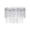 Argos Home Beaded Flush to Ceiling Light - Chrome