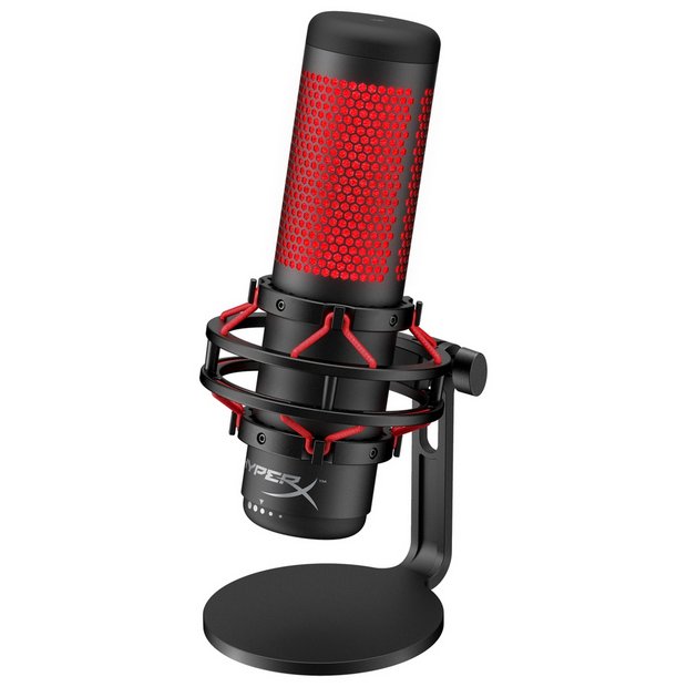 Buy HyperX QuadCast Corded Gaming Microphone - Black