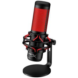 HyperX QuadCast USB Microphone - PC, PS4, PS5, Mac - Black