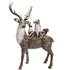 Argos Home Winters Cabin Stag & Friends Objet
