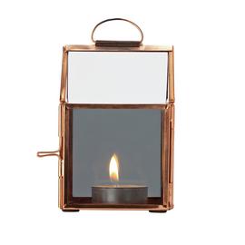 Argos Home Christmas Noir Small Metal House Tea Light Holder