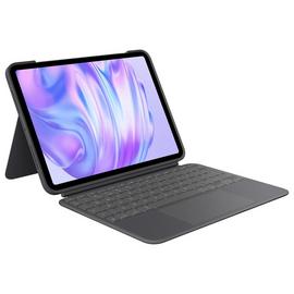 Logitech Combo Touch iPad Pro 11 Inch Tablet Case – Grey