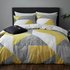 Catherine Lansfield Ochre Larsson Geo Bedding Set - Kingsize