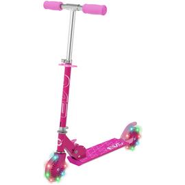 Evo Light Up Inline Folding Scooter - Pink