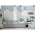 Argos Home Ellis Grey Toddler Bed Frame with Drawer