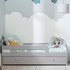 Argos Home Ellis Grey Toddler Bed Frame with Drawer