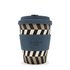 Ecoffee Cup Geometric Blue Travel Mug340ml