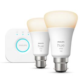 Philips Hue Starter Kit With White B22 Bulb