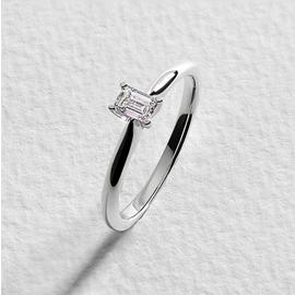 Pure Brilliance 9ct White Gold 0.25ct Lab Diamond Ring