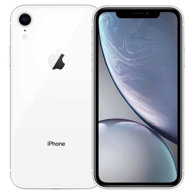 Buy SIM Free Refurbished iPhone XR 64GB Mobile Phone - White